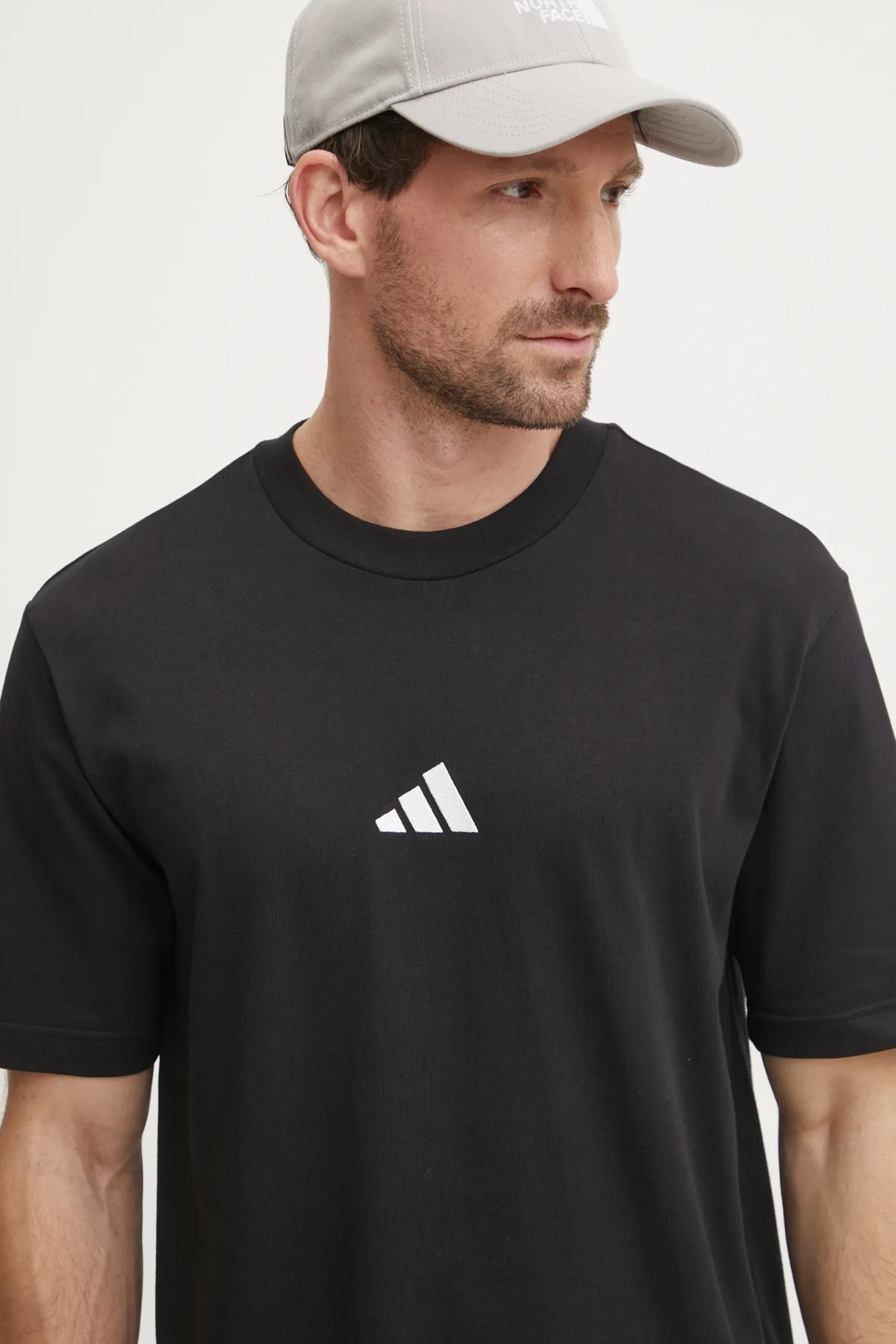 Футболка M SL SJ T JE9024 Adidas L Чорний JE9024