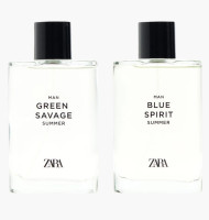 Парфуми чоловічі Zara Blue Spirit Summer + Green Savage Summer Edt White 210248999 2X90 ML 210248999