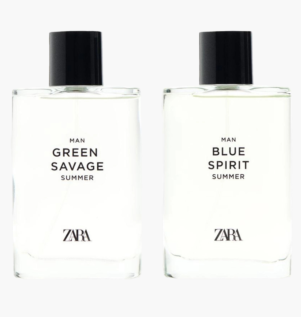 Парфуми чоловічі Zara Blue Spirit Summer + Green Savage Summer Edt White 210248999 2X90 ML 210248999