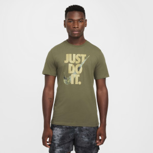 Футболка чоловіча Nike Df Ss Camo Jdi Olive HF6139-222