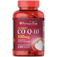 Софт гелеві капсули Q-SORB Co Q-10 100 mg - 240 Rapid Release Softgels 100-96-6995756-20