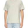 Футболка Waffle Henley Neck T-Shirt 2161840-0330 s.Oliver L Білий 2161840-0330