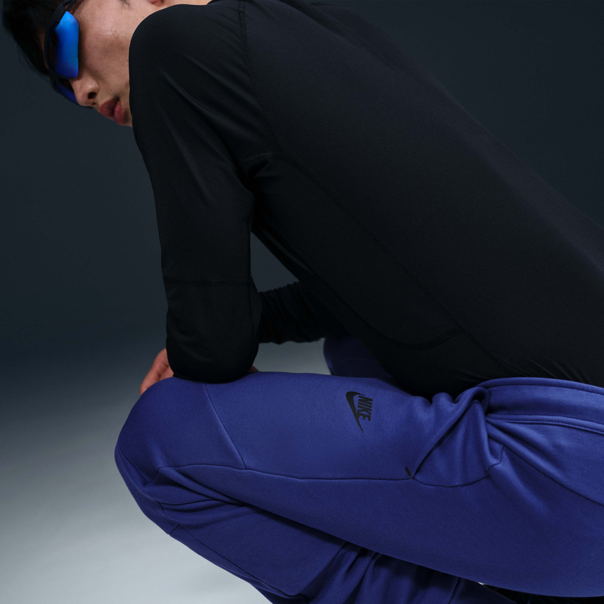 Штани чоловічі Nike Sportswear Tech Fleece Blue HV0959-539