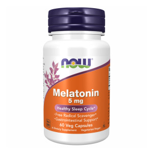 Капсули Melatonin 5 mg - 60 vcaps 100-95-2342189-20