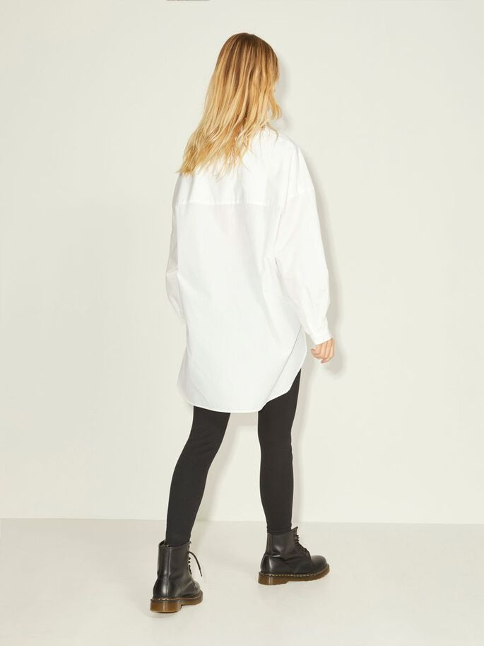 Сорочка JXMISSION LS OVERSIZE SHIRT NOOS 12203891-White JJXX L Білий 12203891-White