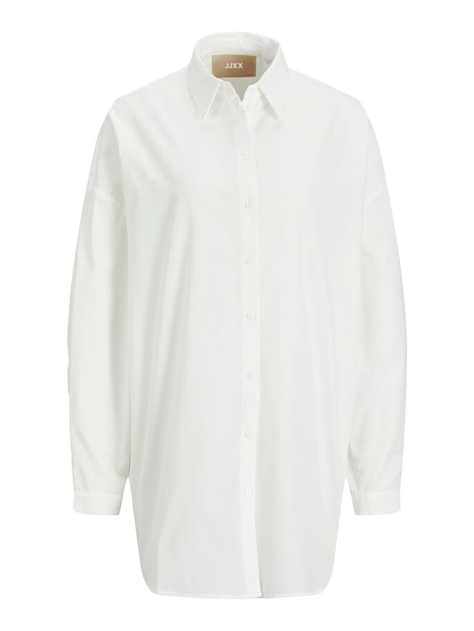 Сорочка JXMISSION LS OVERSIZE SHIRT NOOS 12203891-White JJXX L Білий 12203891-White