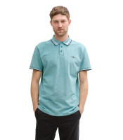 Футболка поло POLO SHIRT WITH STRETCH 1045629-37556 Tom Tailor L Блакитний 1045629-37556