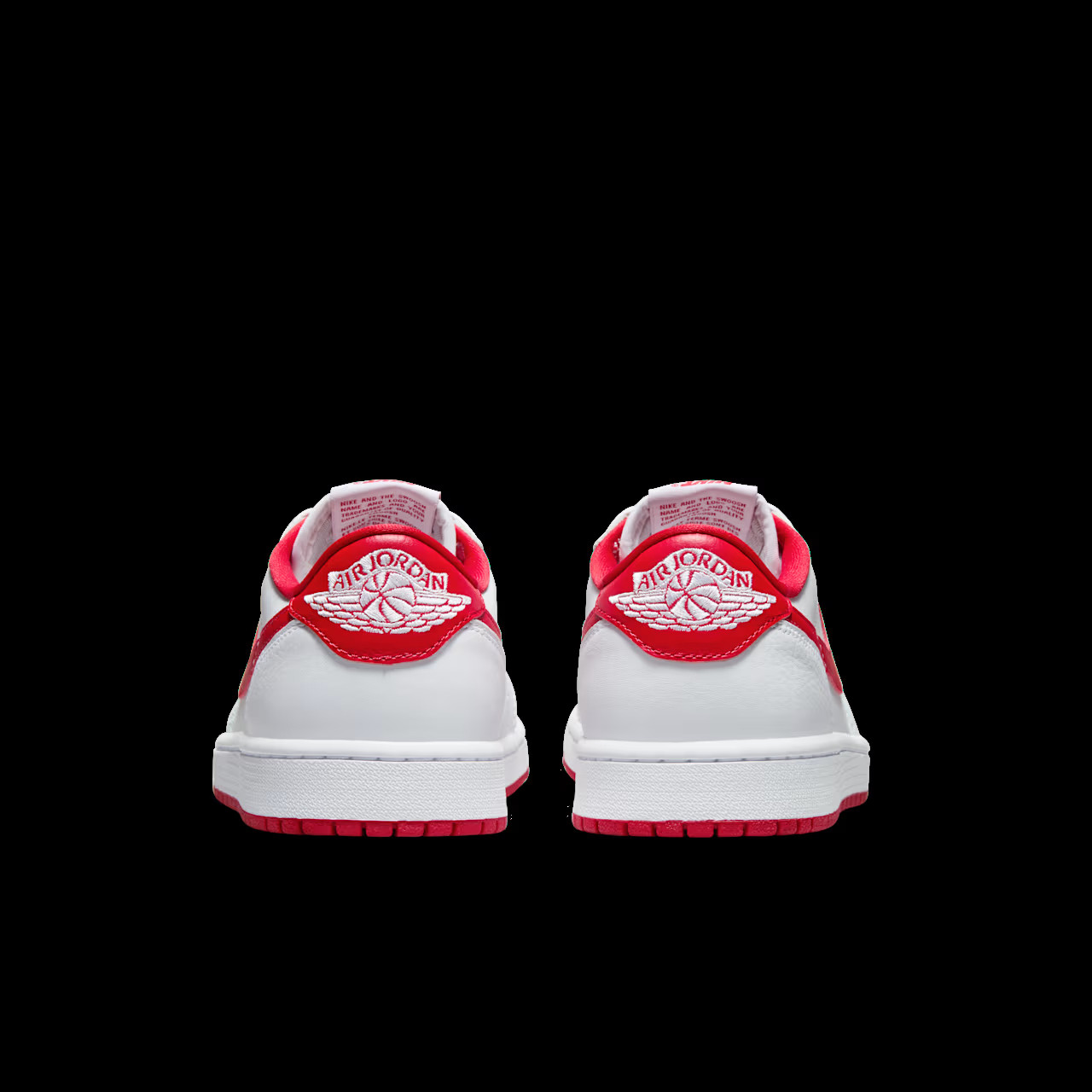 Кросівки Nike Air Jordan 1 Low Retro OG White University Red CZ0790-161