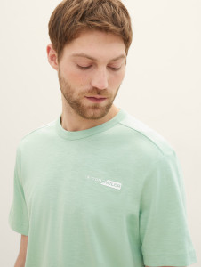 Футболка Men's Short Sleeve Shirt 1040821-23383 Tom Tailor L Бірюзовий 1040821-23383