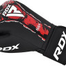 Рукавиці боксерські RDX BOXING GLOVES NEW AURA F17 чорний, червоний Уні 14 унцій BGR-F17BR