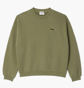 Світшот унісекс Lacoste Loose Fit Green SH2741BMY L SH2741BMY