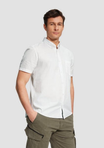 Сорочка Regular fit 2161421.0100 s.Oliver L Білий 2161421.0100