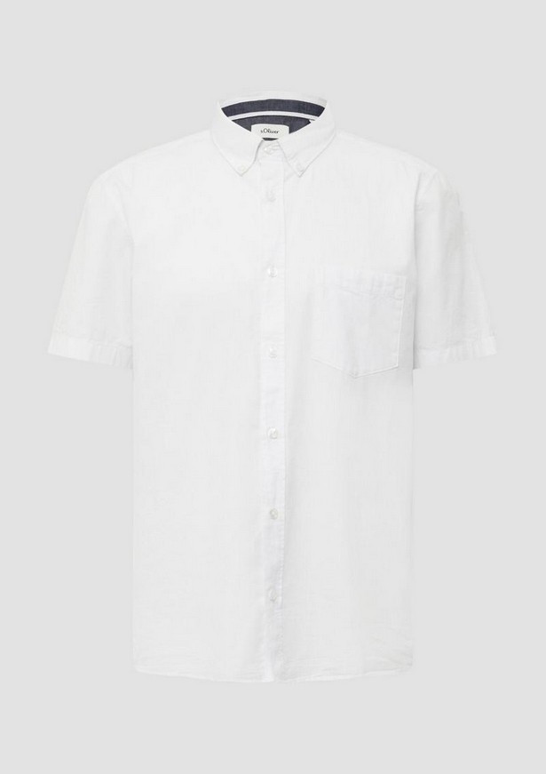 Сорочка Regular fit 2161421.0100 s.Oliver L Білий 2161421.0100