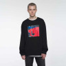 Толстовка KAWS x Uniqlo Warhol Graphic 476119 Sweatshirt (Black Phone red kaws) E476119-000