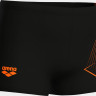 Плавки Шорти для хлопчиків Arena BRIGHT SWIM SHORT чорний, помаранчевий 128 см 006721-503