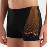 Плавки Шорти для хлопчиків Arena BRIGHT SWIM SHORT чорний, помаранчевий 128 см 006721-503