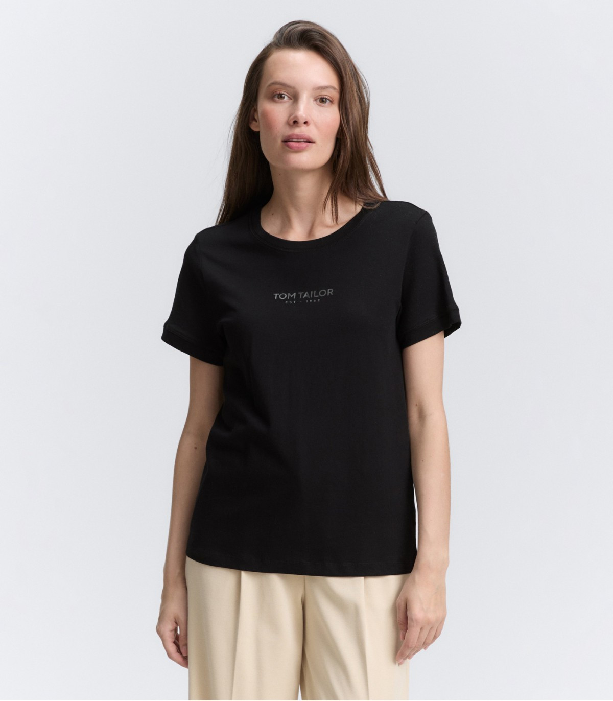 Футболка T-Shirt 1047736-14482 Tom Tailor M Чорний 1047736-14482