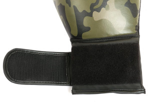 Рукавиці боксерські Everlast SPARK TRAINING GLOVE чорний, коричневий Уні 10 унцій P00002413