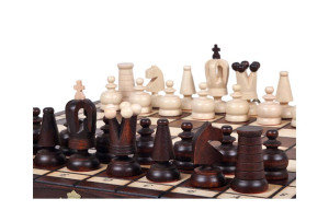 Шахи MADON Роял Максі коричневий, бежевий Уні 31х31см арт 151 MD151