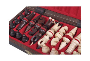 Шахи MADON Роял Максі коричневий, бежевий Уні 31х31см арт 151 MD151