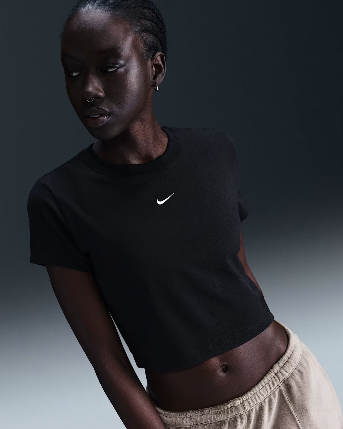 Футболка Nike W NSW CHLL KNT CRP HF9538-011