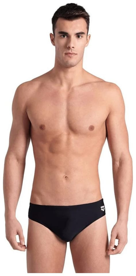 Плавки сліпи для чоловіків Arena ICONS SWIM BRIEFS SOLID чорний Чол 95 005049-510