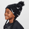 Шапка Nike Sportswear Peak Sc Swoosh Graphics And Faux Fur Pompom Detail FZ3062-010