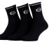 Шкарпетки Sergio Tacchini 3-pack чорний Діт 27-30 83520410-2