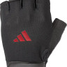 Рукавиці для тренінгу Adidas Essential Training Gloves чорний, червоний Уні M ADGB-15002RD