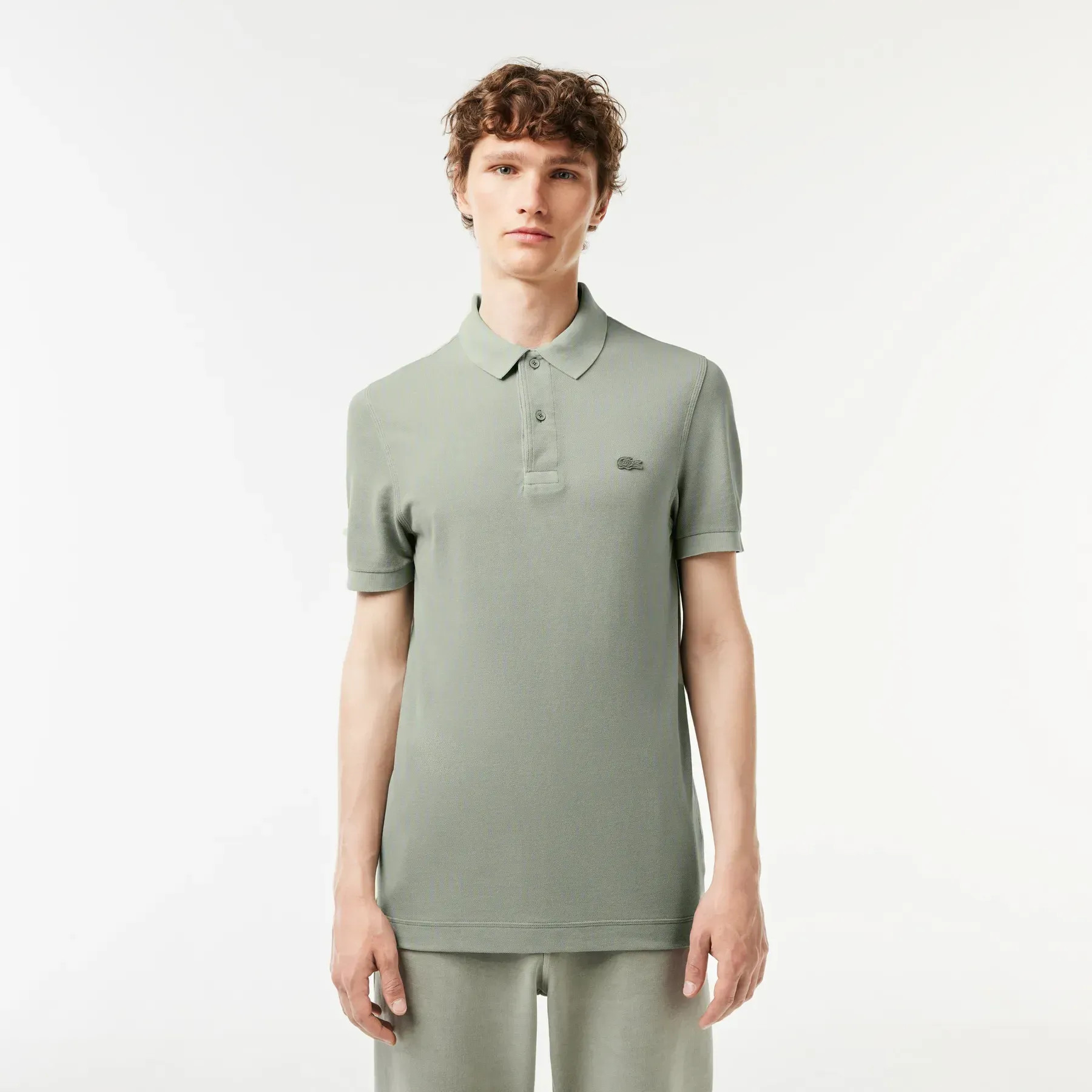 Футболка LACOSTE MEN’S ORGANIC COTTON NATURAL DYE Light Green PH5603 51 K34