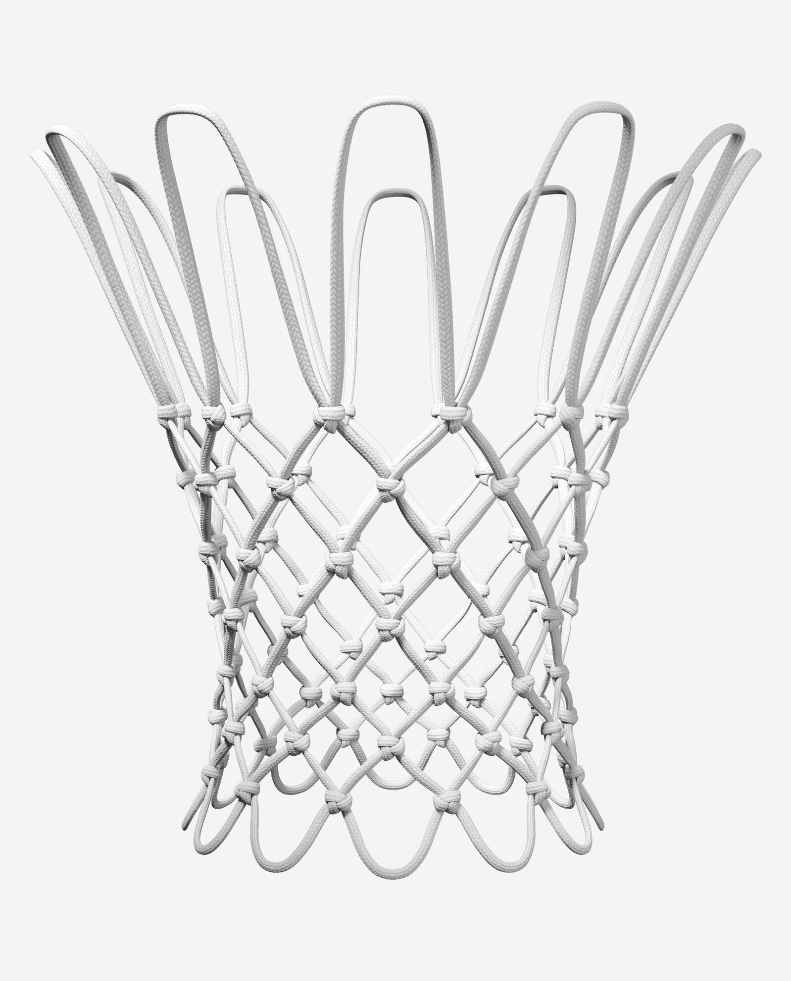 Сітка Spalding Basketball Net Heavy Duty Outdoor всепогодна біла - 8235SCNR 8235SCNR