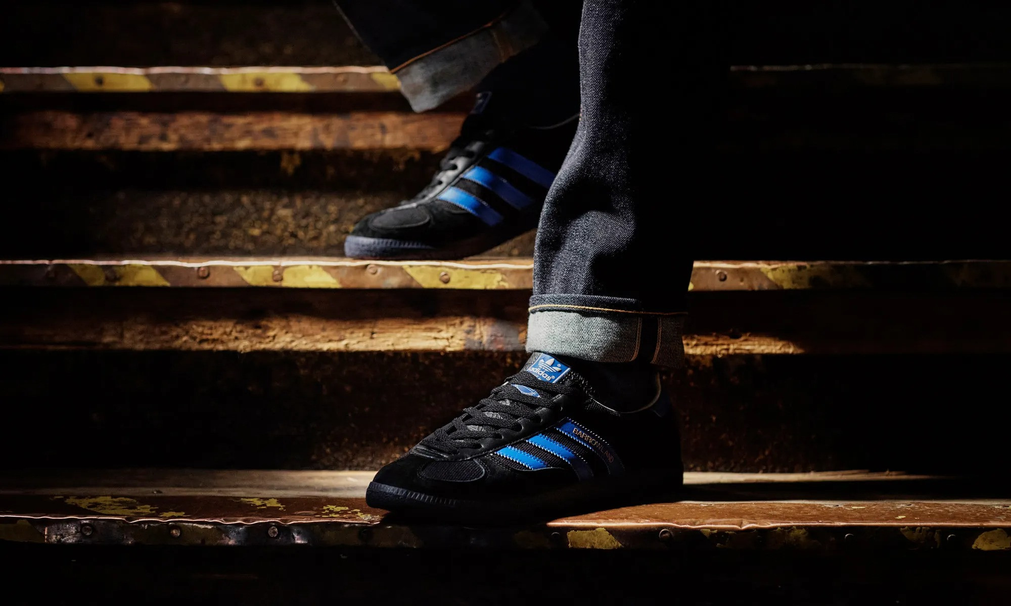 Кросівки Adidas Originals SPZL Barrowland 'Core Black Night Navy' GY5981 GY5981