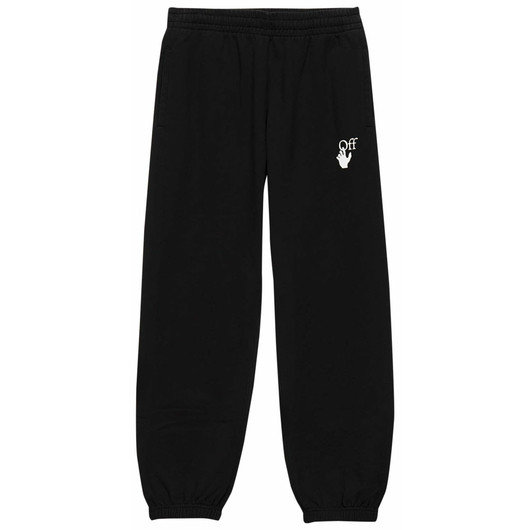 Штани Off-White Marker Slim Sweatpant 'Black' OMCH029R21FLE0011032
