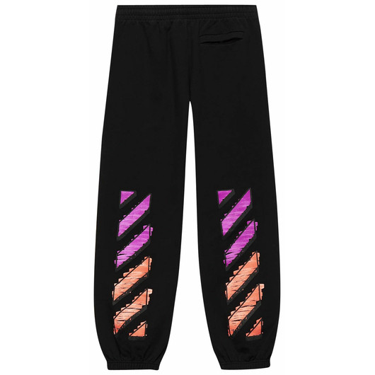 Штани Off-White Marker Slim Sweatpant 'Black' OMCH029R21FLE0011032