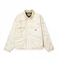 Куртка чоловіча Stussy Distressed Canvas Shop Jacket Beige 115726-1007 XL 115726-1007