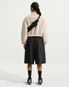 Толстовка Nike W STDO FLC MW OS CROP QZ IM8501-236