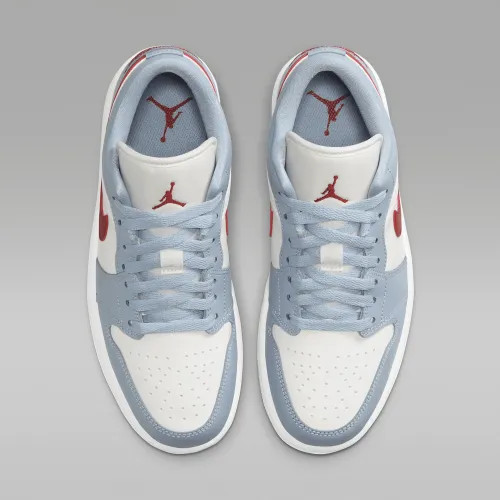 Кросівки Jordan 1 Low Blue Whisper Dune Red (W) DC0774-164