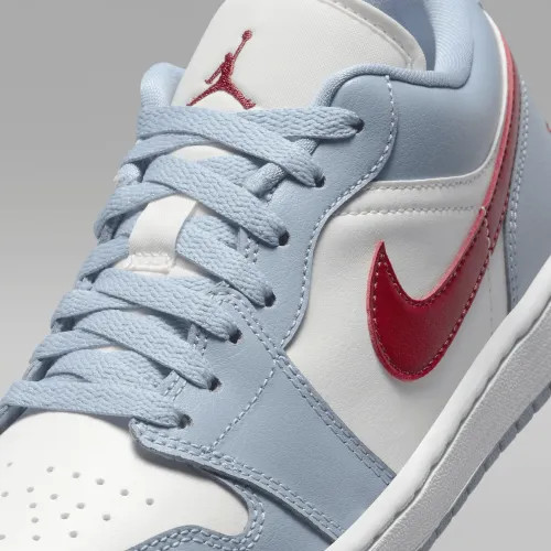 Кросівки Jordan 1 Low Blue Whisper Dune Red (W) DC0774-164