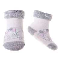 Шкарпетки NAISSANCE MARIE блідо-сіро-жовтий Діт 6 - 12 арт 43891564-4 43891564-4