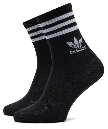 Шкарпетки Adidas CREW SOCK  3STR чорний Уні L (43-45) IL5022