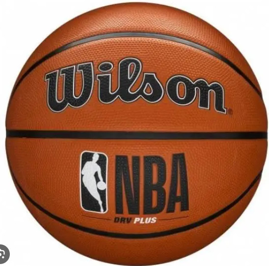 М'яч баскетбольний Wilson NBA DRV PLUS BSKT size 7 DT1-WTB9200XB07, Цвет коричневий, Размер (Европа) DT1-WTB9200XB07