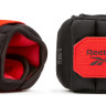 Обважнювачі щиколотки Reebok Flexlock Ankle Weights чорний, червоний 0.5 кг (RAWT-11270) RAWT-11270