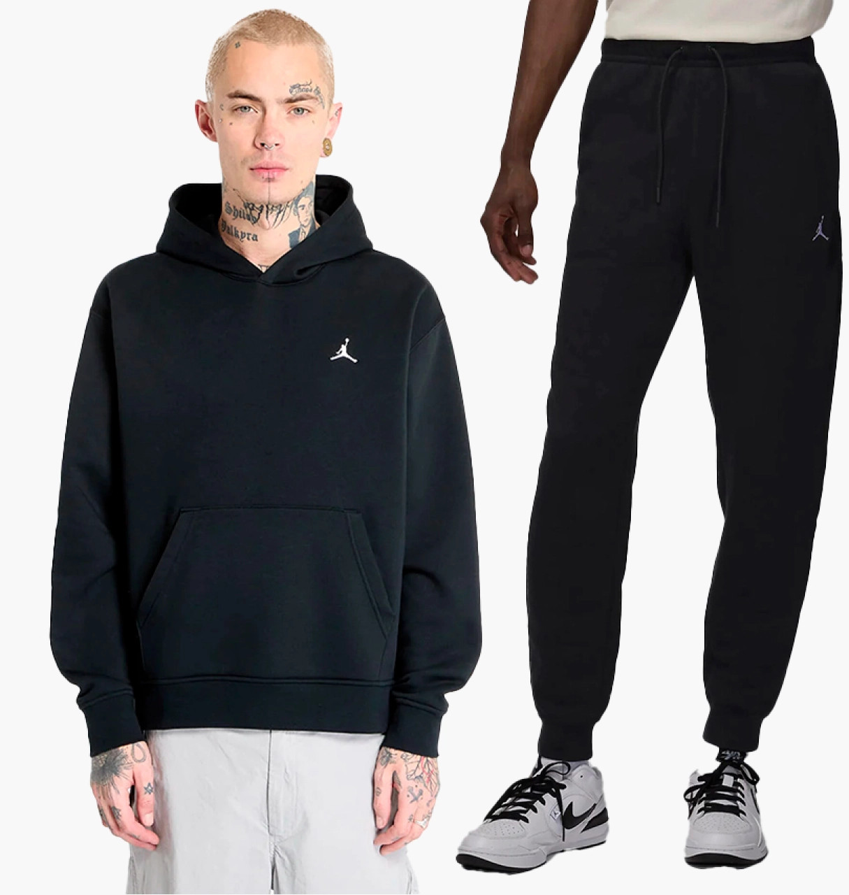 Костюм спортивний чоловічий Air Jordan Brooklyn Fleece Black FV7281-010_ FV7277-010