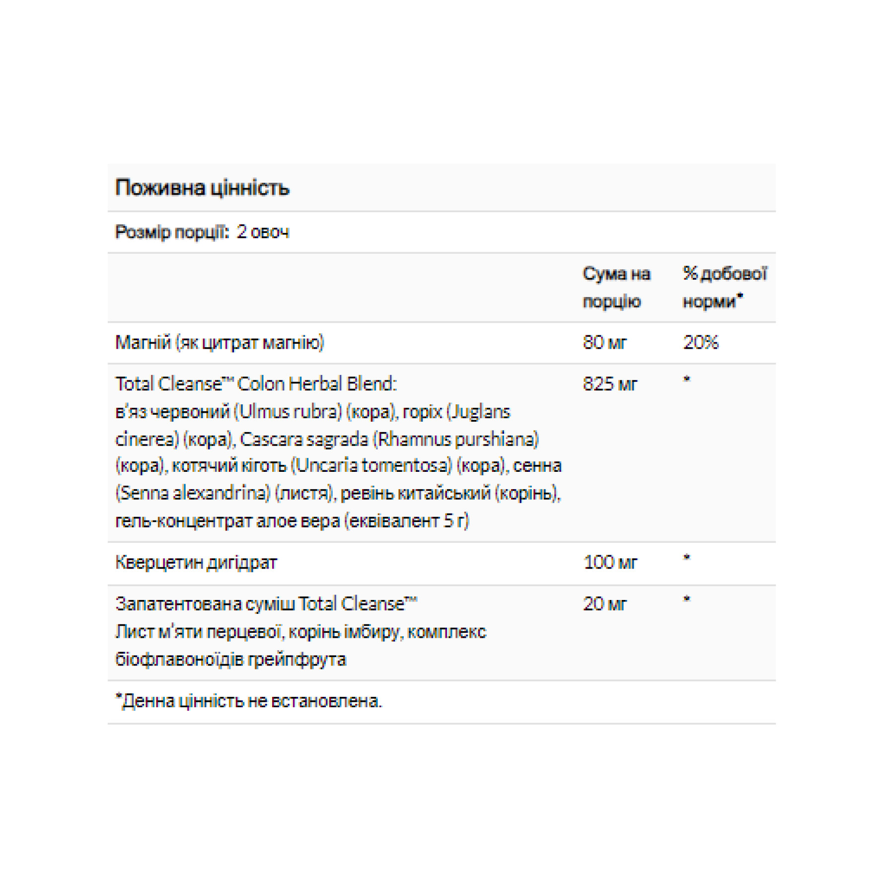 Капсули Solaray Total Cleanse Colon - 60 caps 2023-10-2400