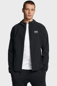Куртка UA Vibe Woven Jacket 6003001-001 Under Armour L Чорний 6003001-001