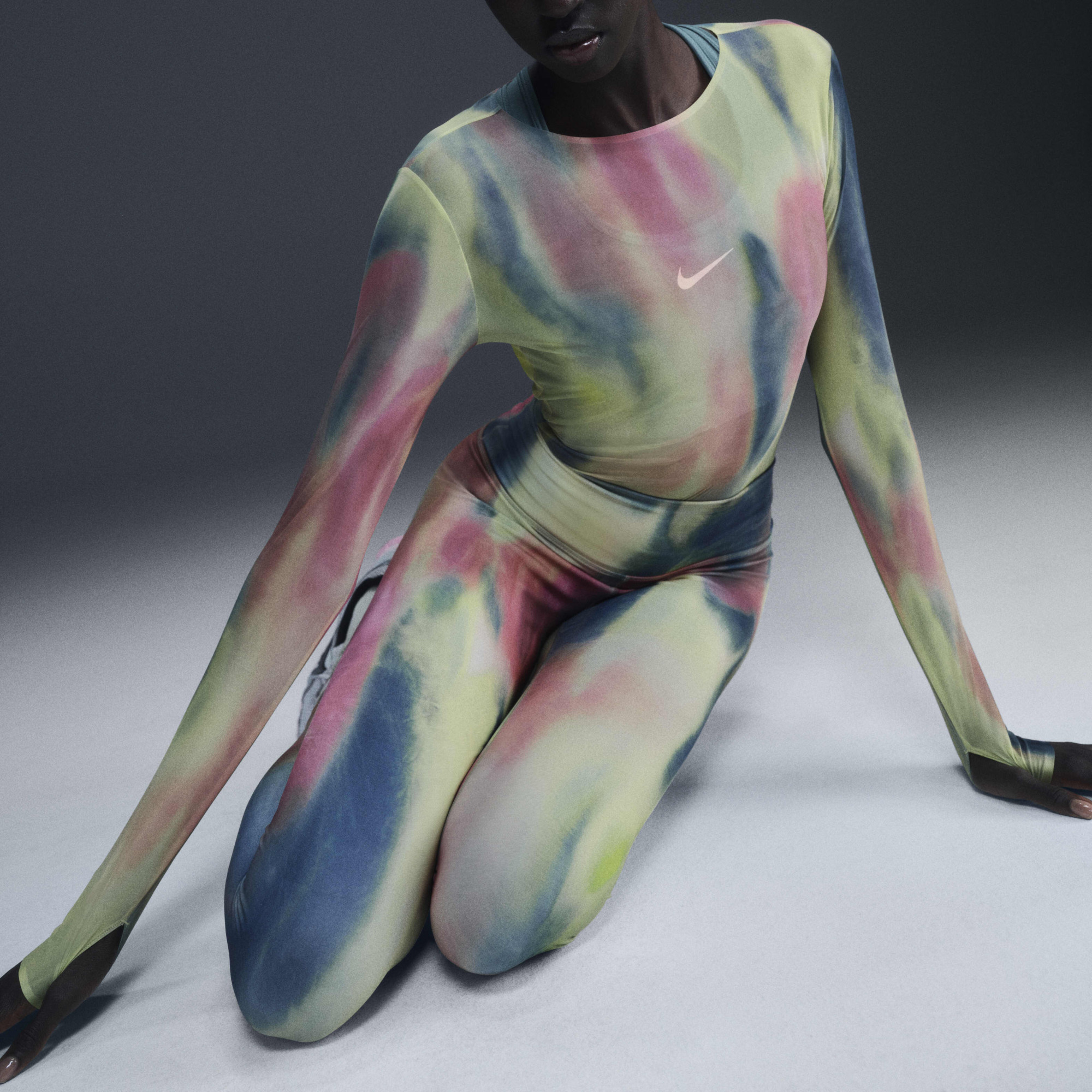 Термобілизна жіноча Nike W Df Ady Hr 7/8 Multi HF5593-629