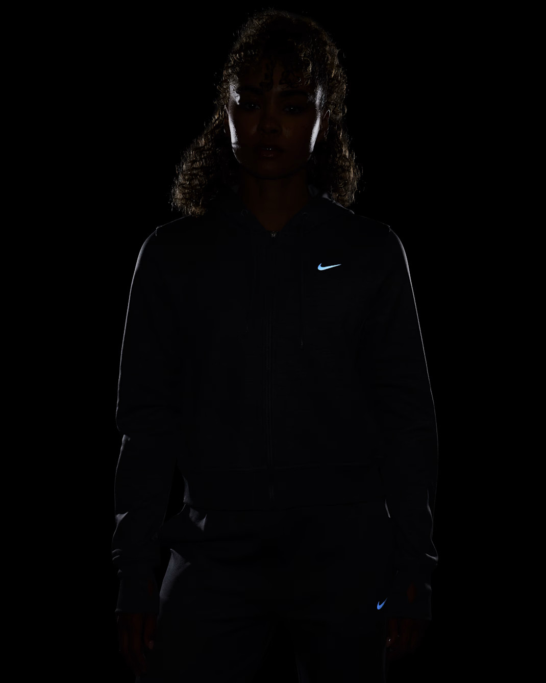 Толстовка жіноча Nike Therma-Fit One Full-Zip Hoodie Grey FB5216-091