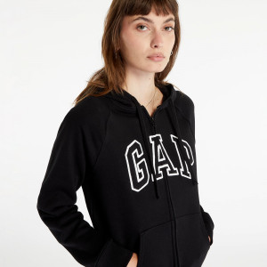 Толстовка FULLZIP LOGO HOODIE 463503-02 GAP S Чорний 463503-02
