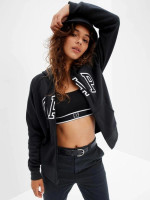 Толстовка FULLZIP LOGO HOODIE 463503-02 GAP S Чорний 463503-02