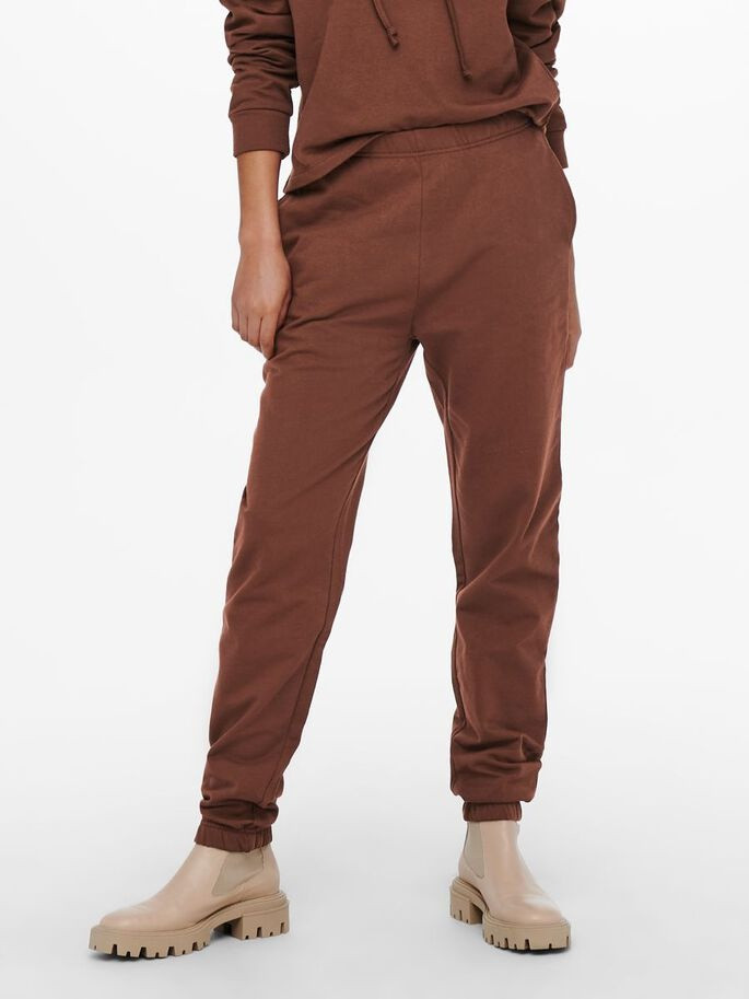 Штани ONLDREAMER LIFE SWEAT PANT SWT NOOS 15241104 Chocolate Fondant ONLY L/30 Коричневий 15241104ChocolateFondant